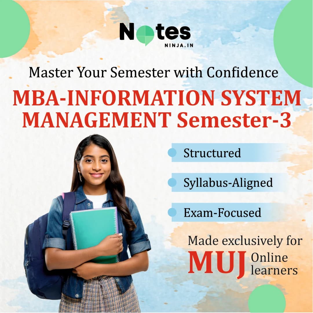 MBA SEM 3 – INFORMATION SYSTEM MANAGEMENT