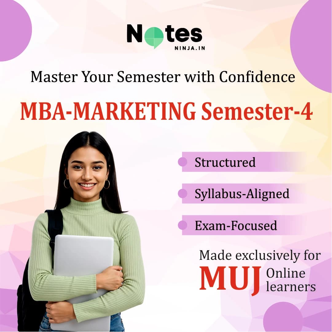 MBA SEM 4 – MARKETING